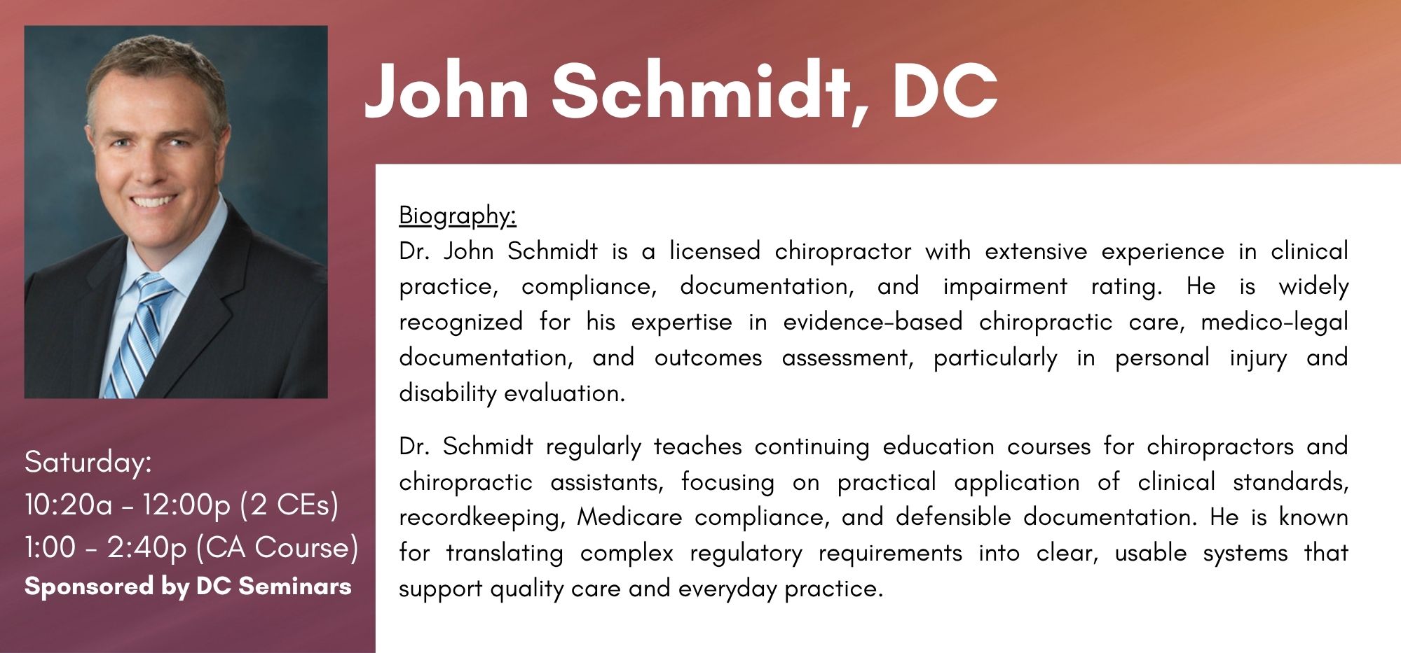 Schmidt 2026